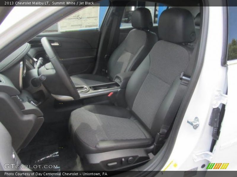 Summit White / Jet Black 2013 Chevrolet Malibu LT