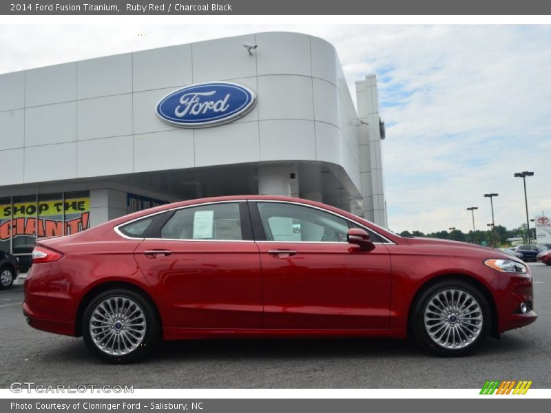  2014 Fusion Titanium Ruby Red