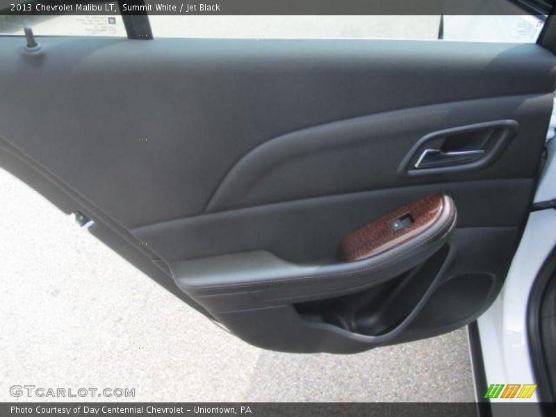Summit White / Jet Black 2013 Chevrolet Malibu LT