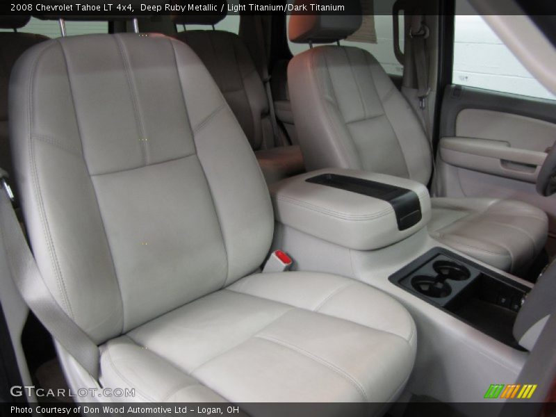 Deep Ruby Metallic / Light Titanium/Dark Titanium 2008 Chevrolet Tahoe LT 4x4