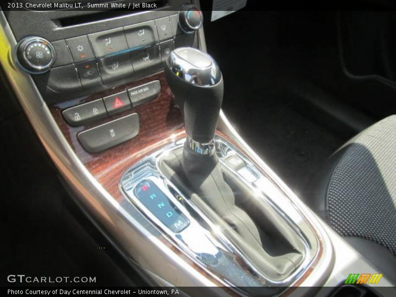 Summit White / Jet Black 2013 Chevrolet Malibu LT
