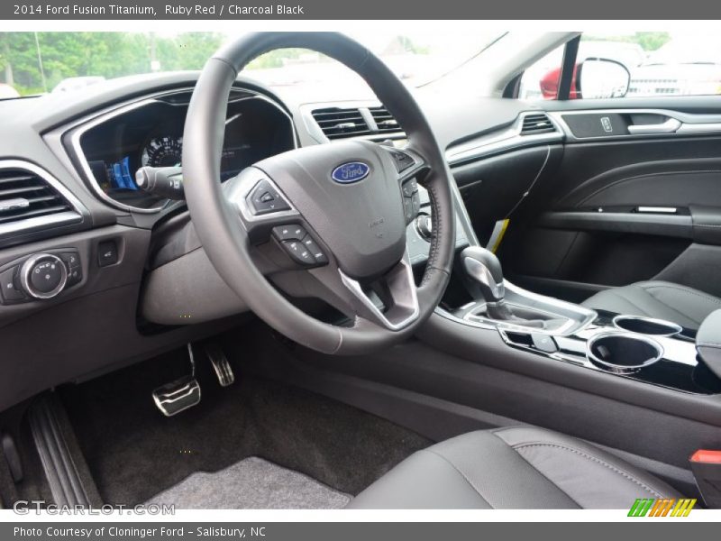  2014 Fusion Titanium Steering Wheel