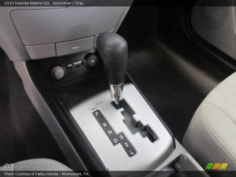 Quicksilver / Gray 2010 Hyundai Elantra GLS