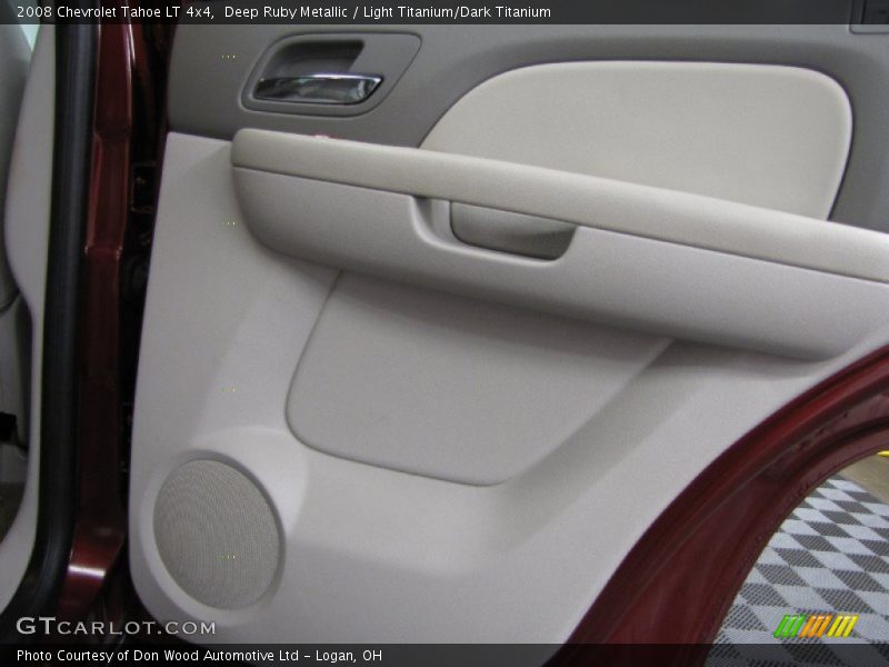 Deep Ruby Metallic / Light Titanium/Dark Titanium 2008 Chevrolet Tahoe LT 4x4