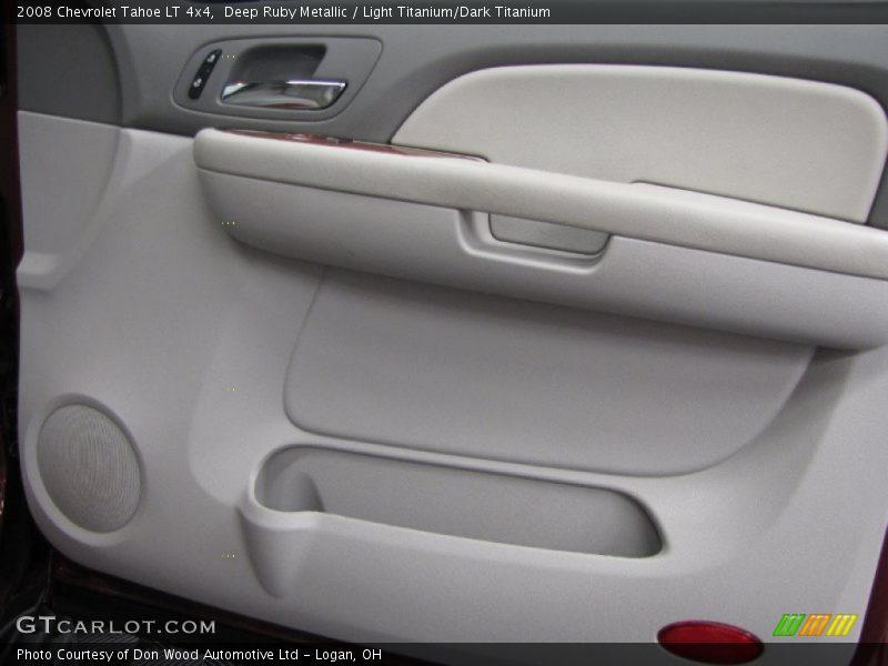 Deep Ruby Metallic / Light Titanium/Dark Titanium 2008 Chevrolet Tahoe LT 4x4