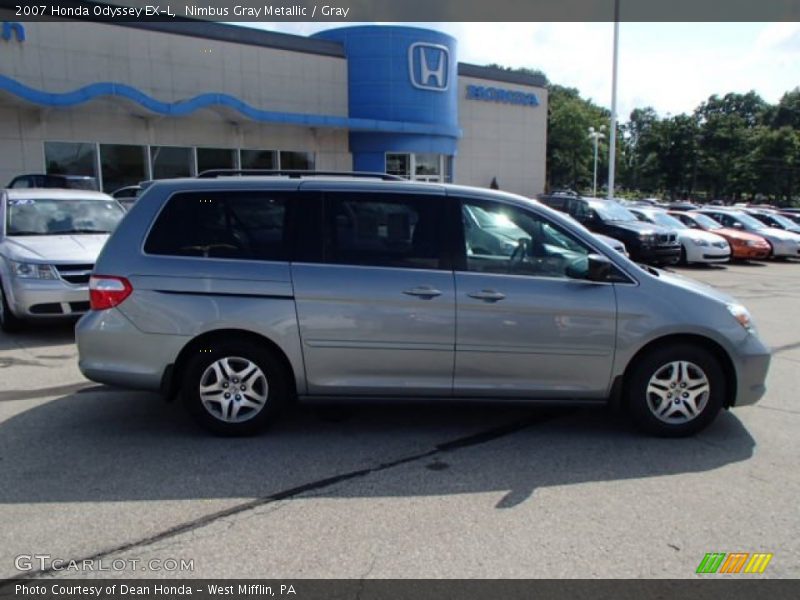Nimbus Gray Metallic / Gray 2007 Honda Odyssey EX-L