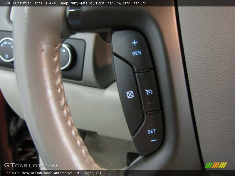 Deep Ruby Metallic / Light Titanium/Dark Titanium 2008 Chevrolet Tahoe LT 4x4