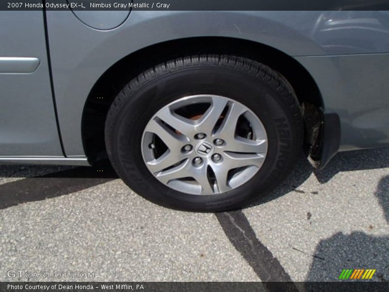 Nimbus Gray Metallic / Gray 2007 Honda Odyssey EX-L