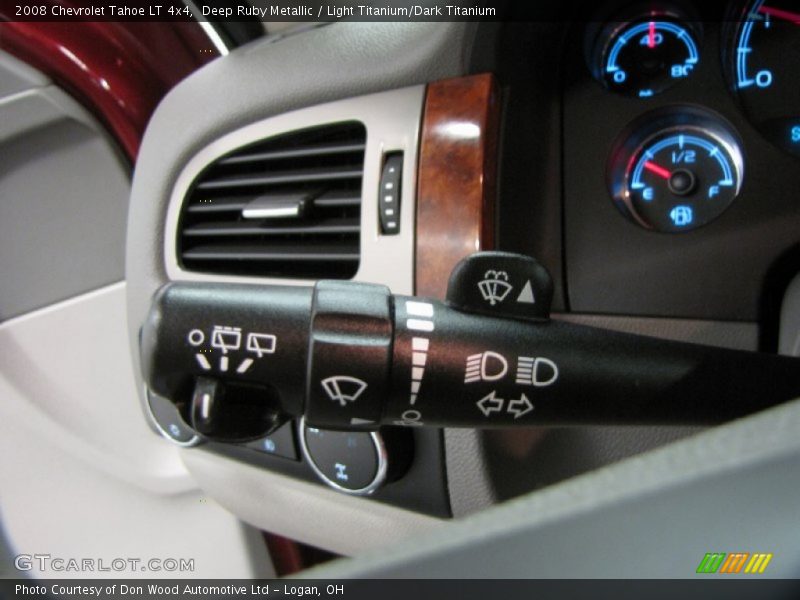 Deep Ruby Metallic / Light Titanium/Dark Titanium 2008 Chevrolet Tahoe LT 4x4