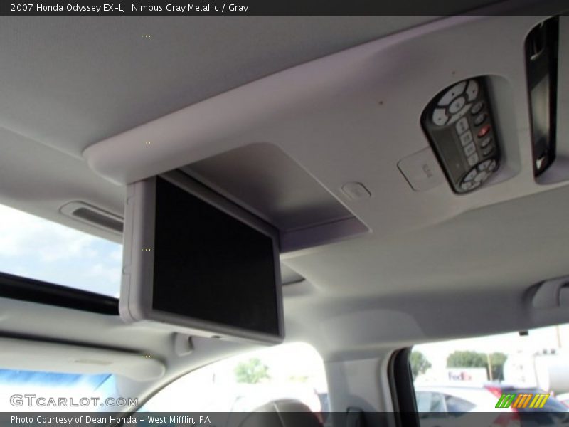 Nimbus Gray Metallic / Gray 2007 Honda Odyssey EX-L