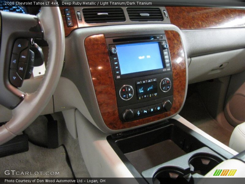 Deep Ruby Metallic / Light Titanium/Dark Titanium 2008 Chevrolet Tahoe LT 4x4