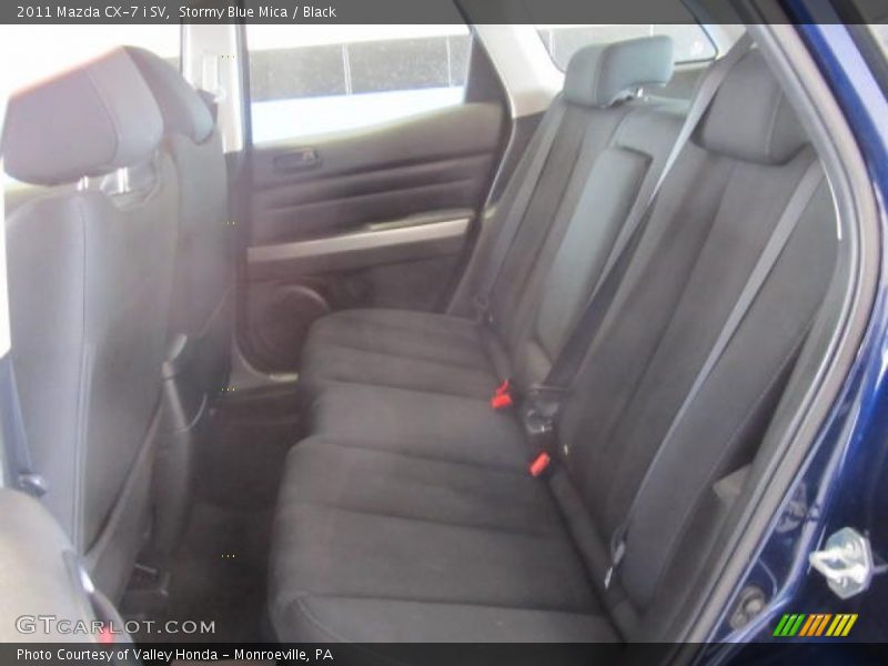 Stormy Blue Mica / Black 2011 Mazda CX-7 i SV