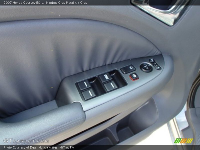 Nimbus Gray Metallic / Gray 2007 Honda Odyssey EX-L