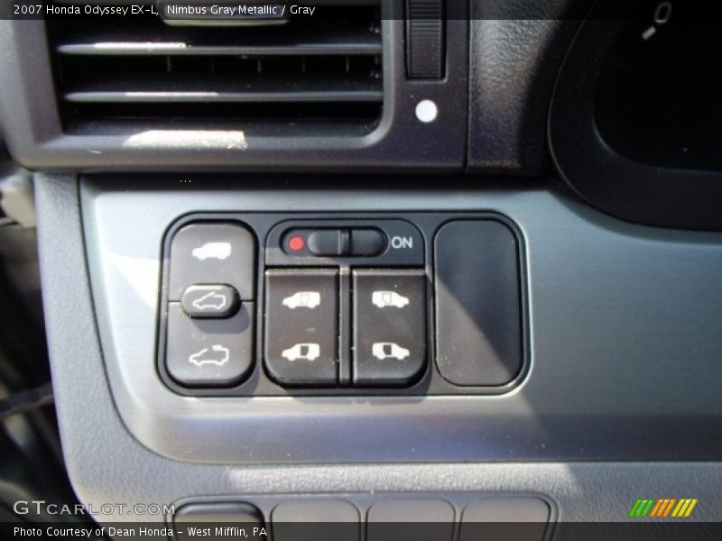 Nimbus Gray Metallic / Gray 2007 Honda Odyssey EX-L