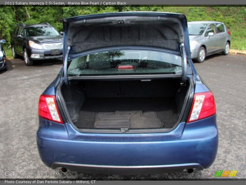 Marine Blue Pearl / Carbon Black 2011 Subaru Impreza 2.5i Sedan