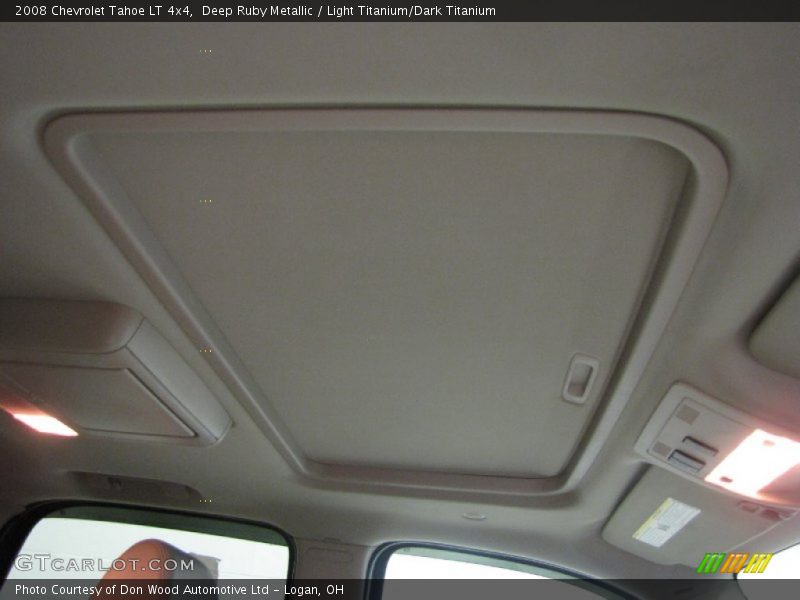 Deep Ruby Metallic / Light Titanium/Dark Titanium 2008 Chevrolet Tahoe LT 4x4