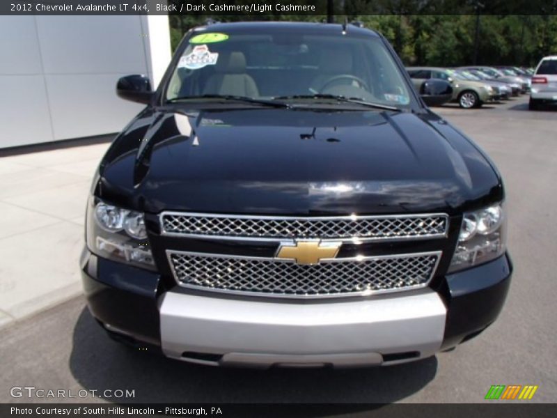 Black / Dark Cashmere/Light Cashmere 2012 Chevrolet Avalanche LT 4x4