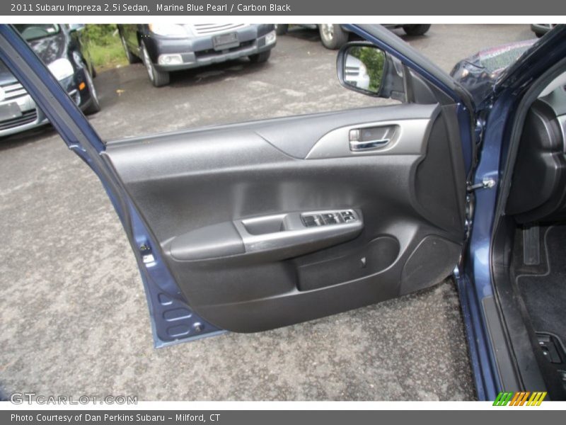 Marine Blue Pearl / Carbon Black 2011 Subaru Impreza 2.5i Sedan