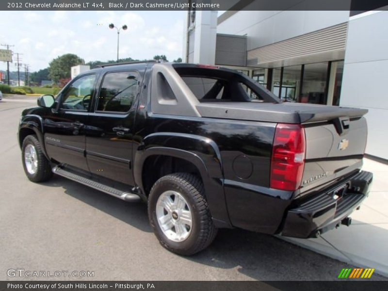 Black / Dark Cashmere/Light Cashmere 2012 Chevrolet Avalanche LT 4x4