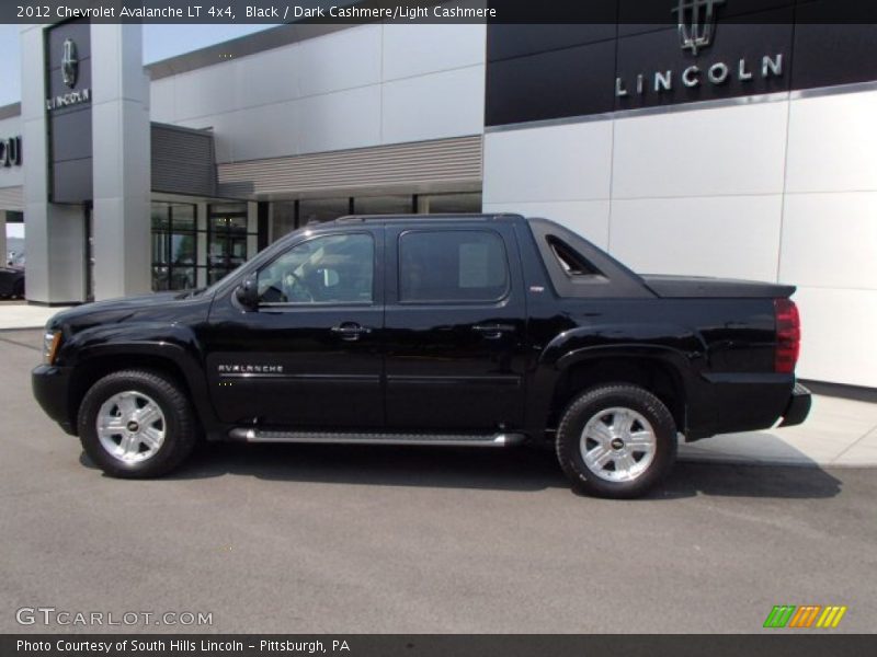 Black / Dark Cashmere/Light Cashmere 2012 Chevrolet Avalanche LT 4x4