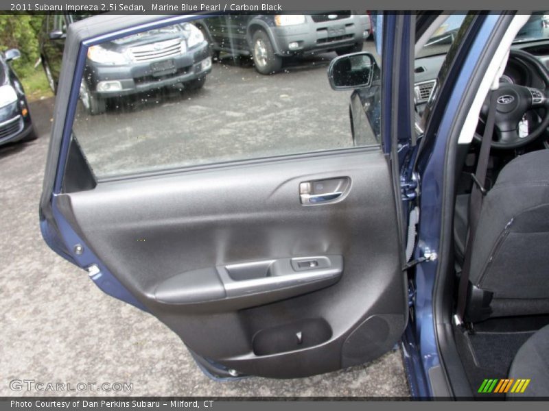 Marine Blue Pearl / Carbon Black 2011 Subaru Impreza 2.5i Sedan