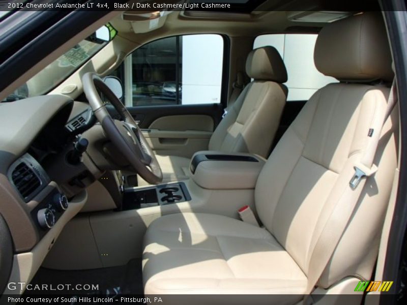 Black / Dark Cashmere/Light Cashmere 2012 Chevrolet Avalanche LT 4x4