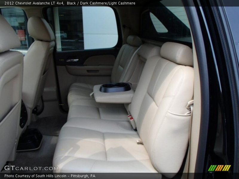 Black / Dark Cashmere/Light Cashmere 2012 Chevrolet Avalanche LT 4x4