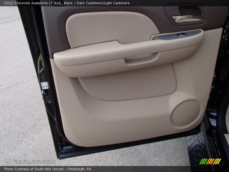 Black / Dark Cashmere/Light Cashmere 2012 Chevrolet Avalanche LT 4x4