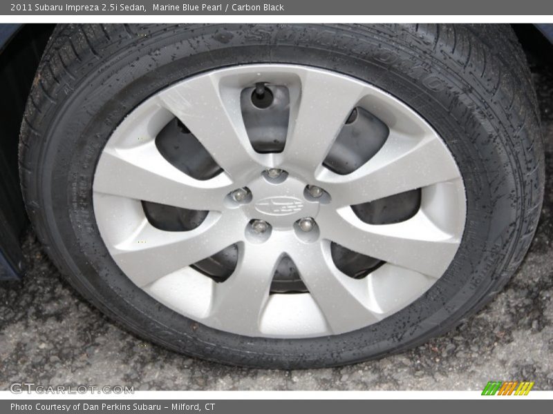 Marine Blue Pearl / Carbon Black 2011 Subaru Impreza 2.5i Sedan