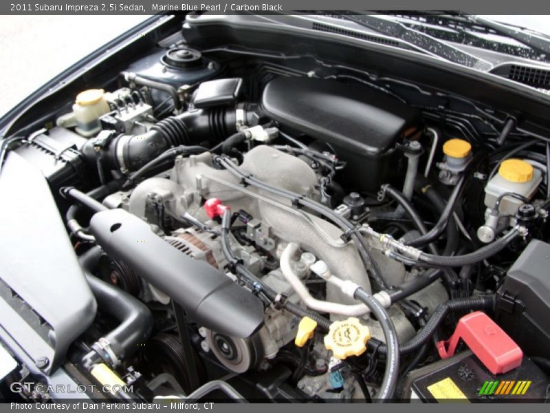 Marine Blue Pearl / Carbon Black 2011 Subaru Impreza 2.5i Sedan