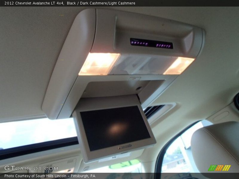 Black / Dark Cashmere/Light Cashmere 2012 Chevrolet Avalanche LT 4x4