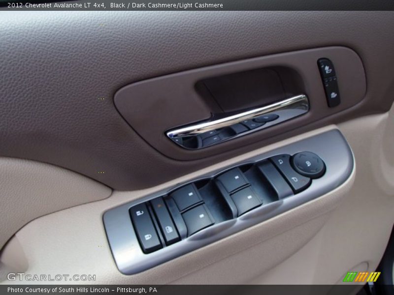 Black / Dark Cashmere/Light Cashmere 2012 Chevrolet Avalanche LT 4x4