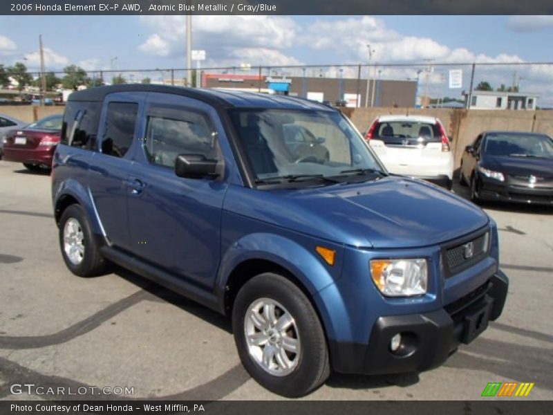 Atomic Blue Metallic / Gray/Blue 2006 Honda Element EX-P AWD