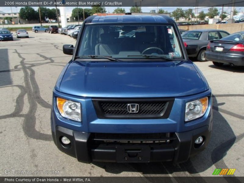 Atomic Blue Metallic / Gray/Blue 2006 Honda Element EX-P AWD