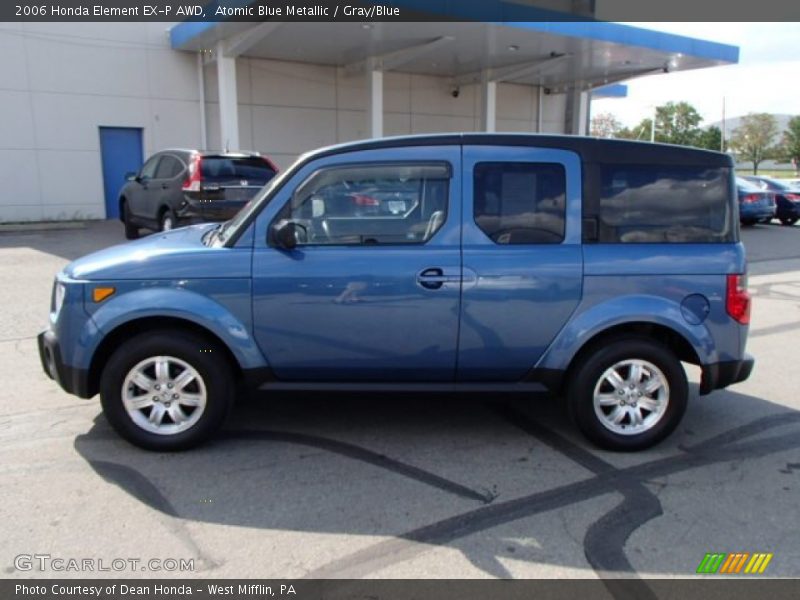Atomic Blue Metallic / Gray/Blue 2006 Honda Element EX-P AWD