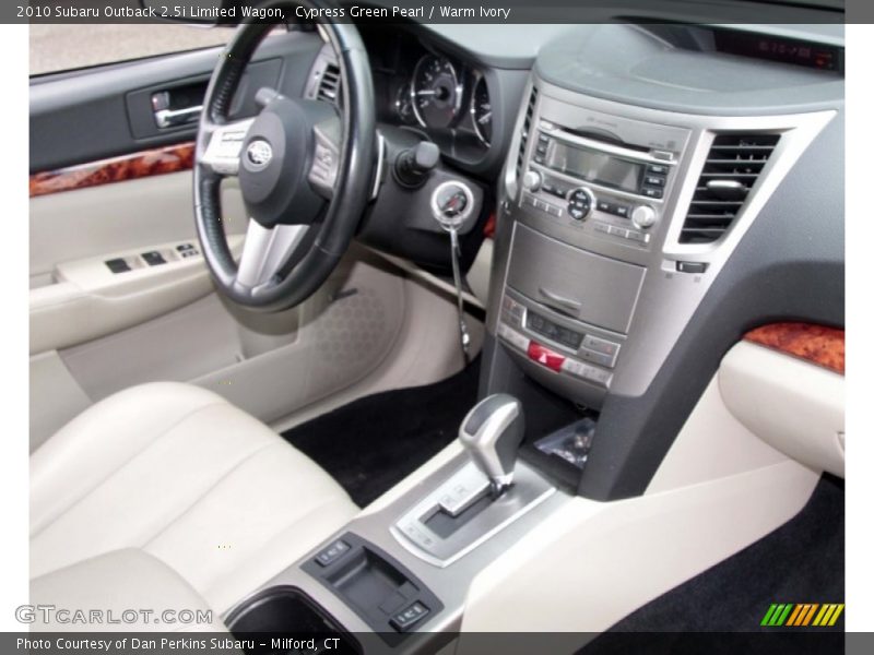 Cypress Green Pearl / Warm Ivory 2010 Subaru Outback 2.5i Limited Wagon