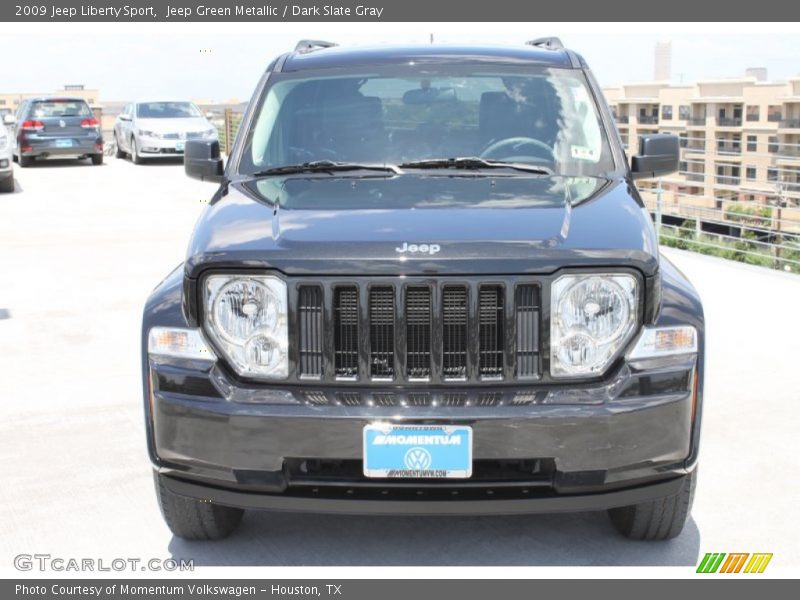 Jeep Green Metallic / Dark Slate Gray 2009 Jeep Liberty Sport