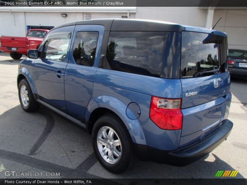 Atomic Blue Metallic / Gray/Blue 2006 Honda Element EX-P AWD