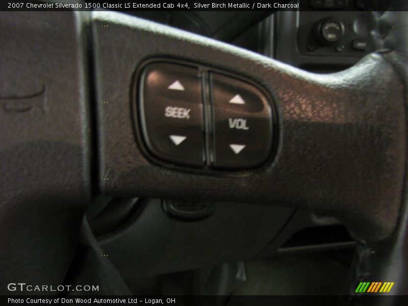 Silver Birch Metallic / Dark Charcoal 2007 Chevrolet Silverado 1500 Classic LS Extended Cab 4x4