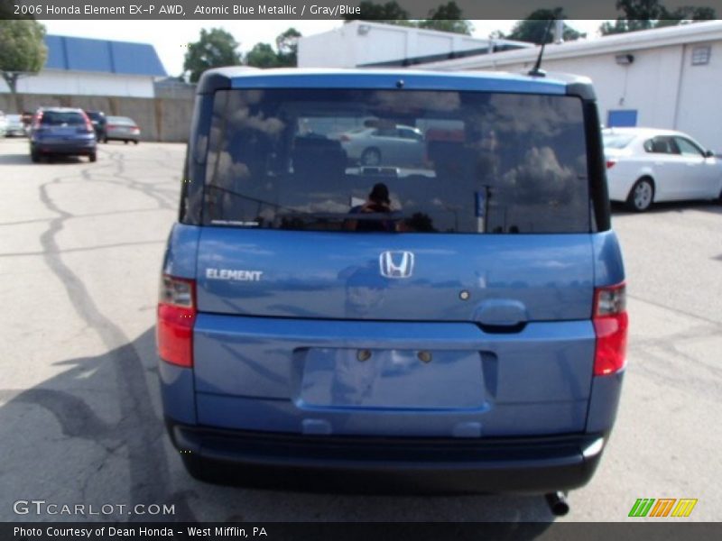 Atomic Blue Metallic / Gray/Blue 2006 Honda Element EX-P AWD