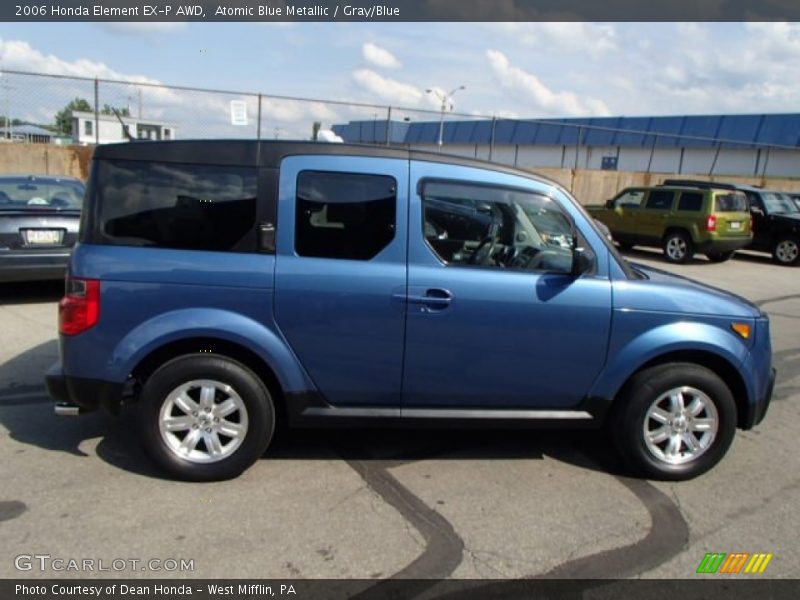 Atomic Blue Metallic / Gray/Blue 2006 Honda Element EX-P AWD
