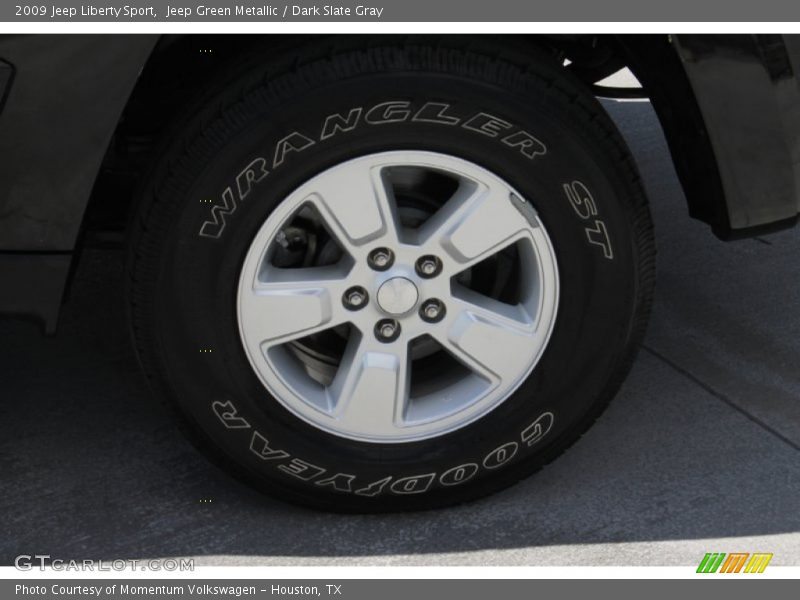 Jeep Green Metallic / Dark Slate Gray 2009 Jeep Liberty Sport