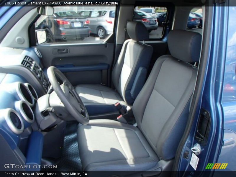 Atomic Blue Metallic / Gray/Blue 2006 Honda Element EX-P AWD