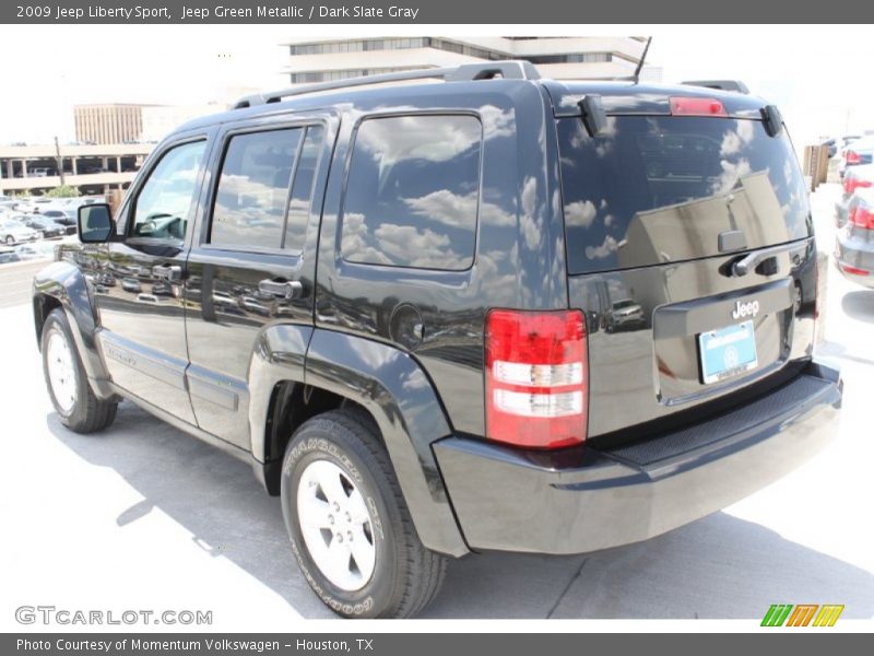 Jeep Green Metallic / Dark Slate Gray 2009 Jeep Liberty Sport