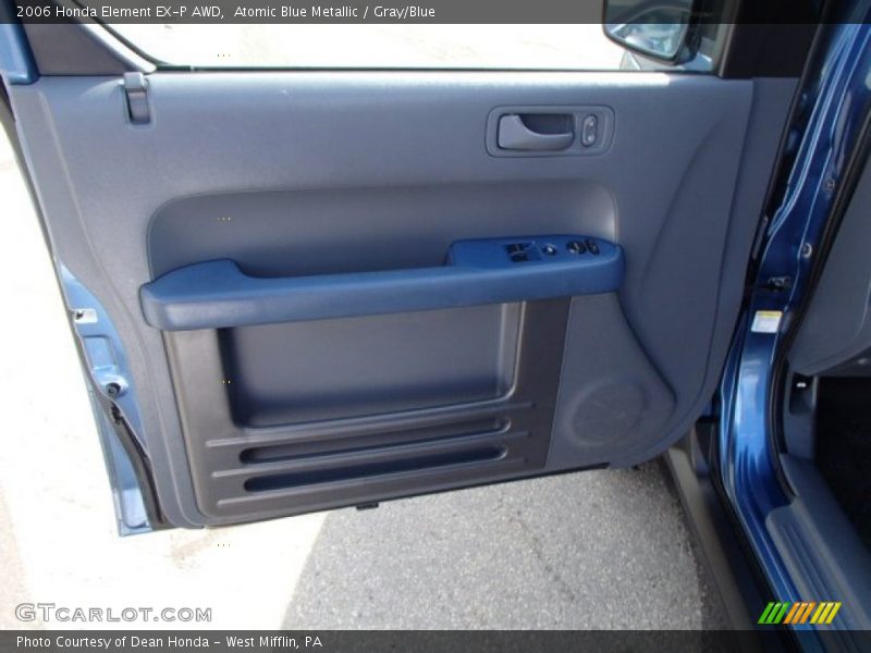 Atomic Blue Metallic / Gray/Blue 2006 Honda Element EX-P AWD