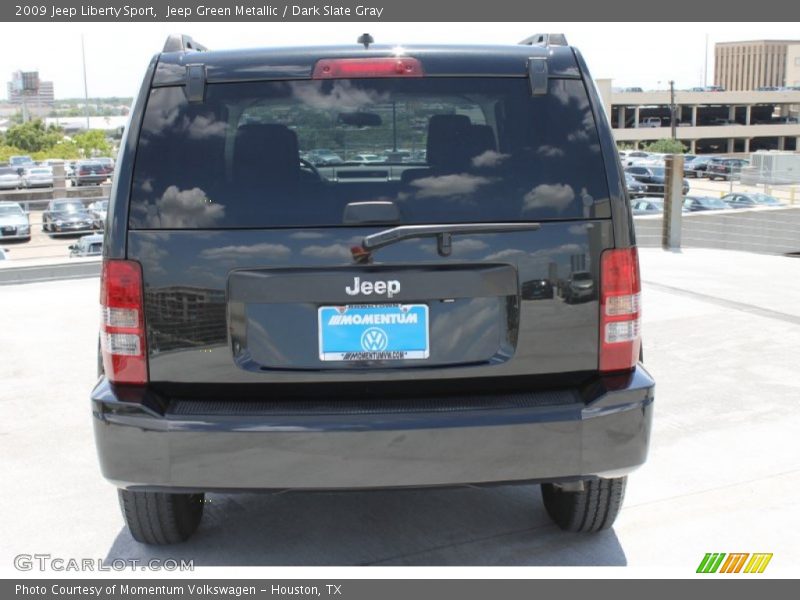 Jeep Green Metallic / Dark Slate Gray 2009 Jeep Liberty Sport