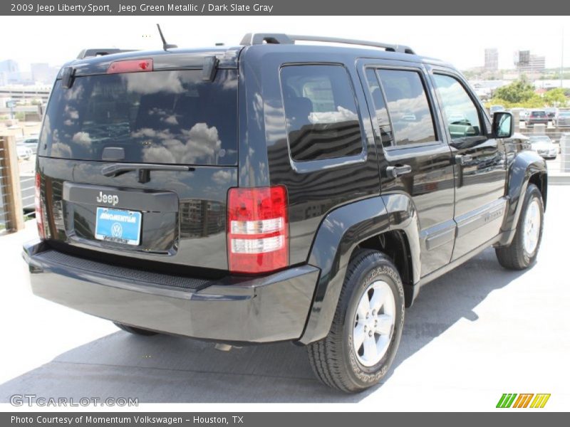 Jeep Green Metallic / Dark Slate Gray 2009 Jeep Liberty Sport