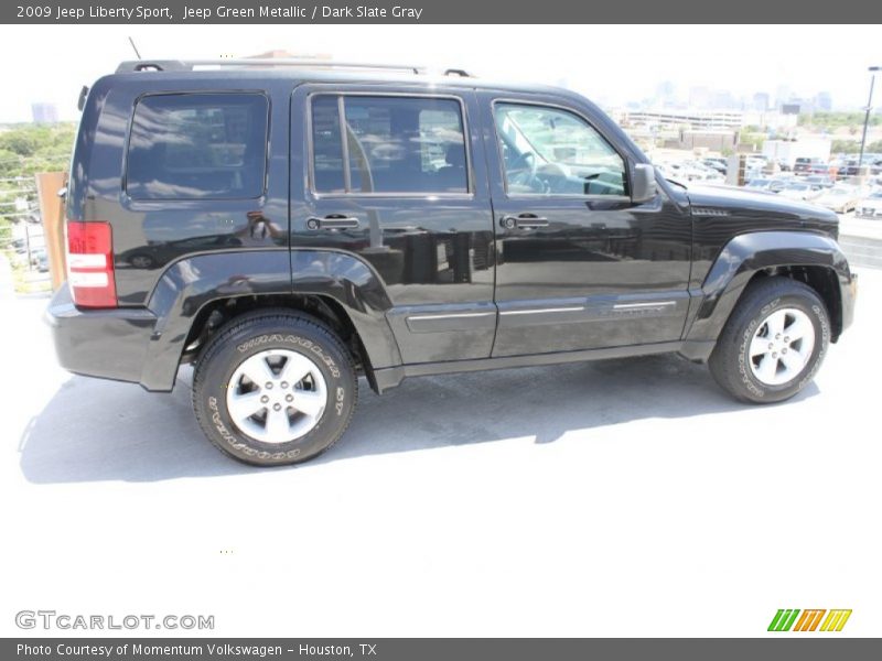 Jeep Green Metallic / Dark Slate Gray 2009 Jeep Liberty Sport