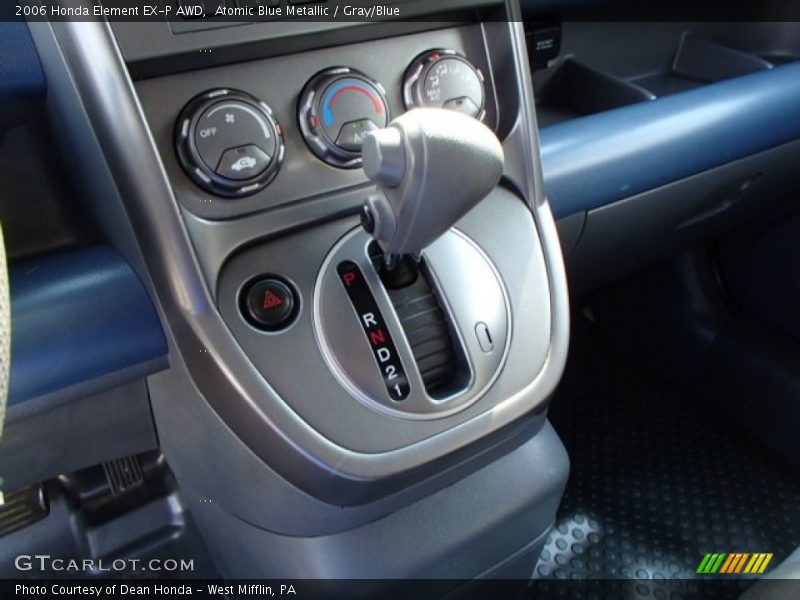 Atomic Blue Metallic / Gray/Blue 2006 Honda Element EX-P AWD