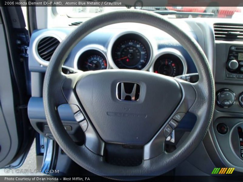 Atomic Blue Metallic / Gray/Blue 2006 Honda Element EX-P AWD